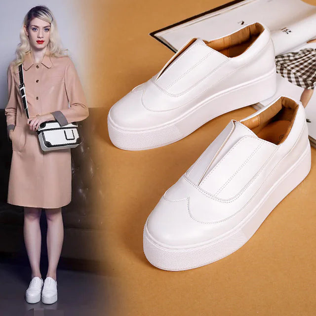 Women's Thick Sole Platform Sneakers, 2019 Korean Style